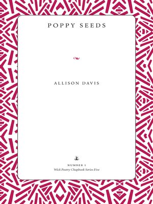 cover image of Poppy Seeds